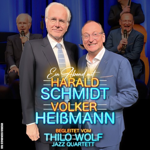 Ein Abend mit Harald Schmidt und Volker Heimann - Begleitet vom Thilo Wolf Jazz Quartett. - Freising - 14.11.2025 19:30