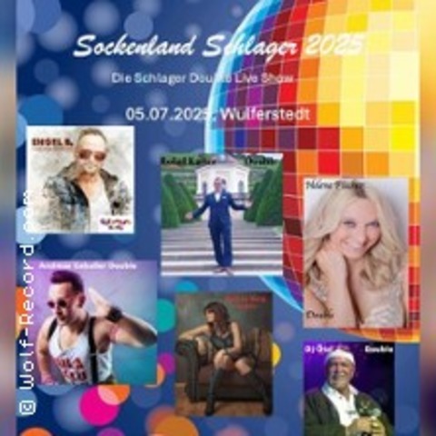 Sockenland Schlager 2025 - AM GROSSEN BRUCH - 05.07.2025 19:30