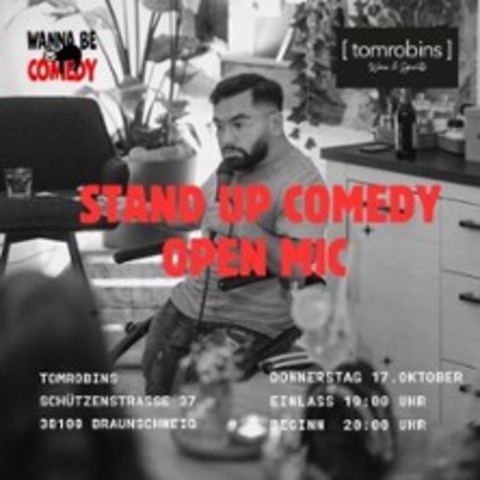 Wanna Be Comedy - Open Mic - BRAUNSCHWEIG - 12.12.2024 20:00