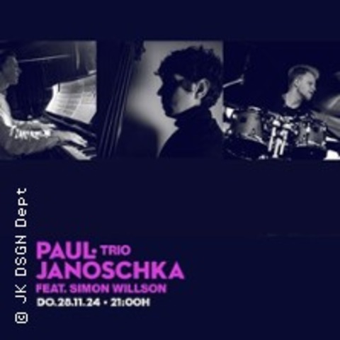 Paul Janoschka Trio and Simon Willson - Thursday New York Jazz Scene - FRANKFURT - 28.11.2024 21:00