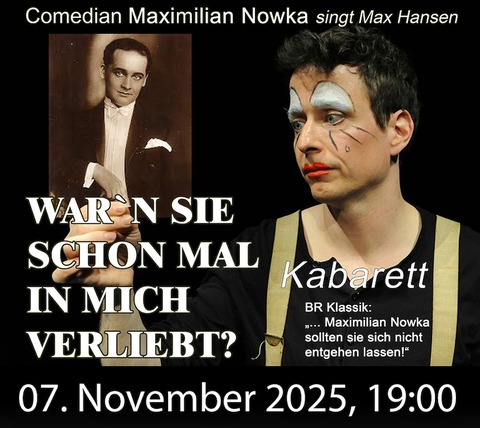 Warn Sie schon mal in mich verliebt? - Bad Freienwalde - 07.11.2025 19:00