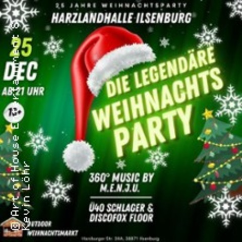 Weihnachtsparty - ILSENBURG - 25.12.2024 21:00