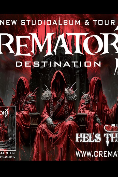 Crematory - Destination Tour 2025 - Mannheim - 04.05.2025 20:00