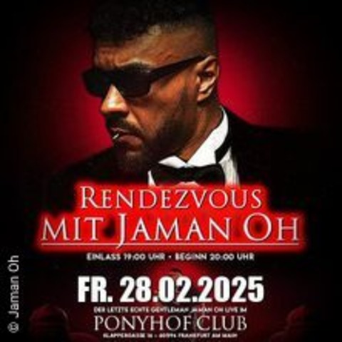 Rendezvous mit Jaman Oh! - FRANKFURT - 28.02.2025 20:00