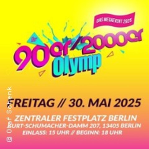 Der SchlagerOlymp 2025 - Das beste Schlager Open Air in Berlin! - Berlin - 30.05.2025 15:00