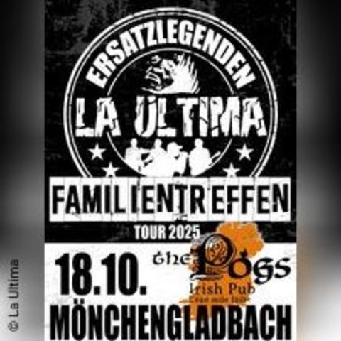 La Ultima - Familientreffen Tour 2025 - MNCHENGLADBACH - 18.10.2025 21:00