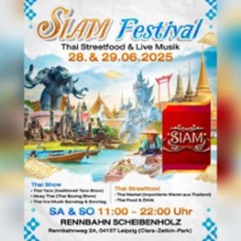 Siam Festival - Thai Streetfood & Live Musik - LEIPZIG - 28.06.2025 11:00