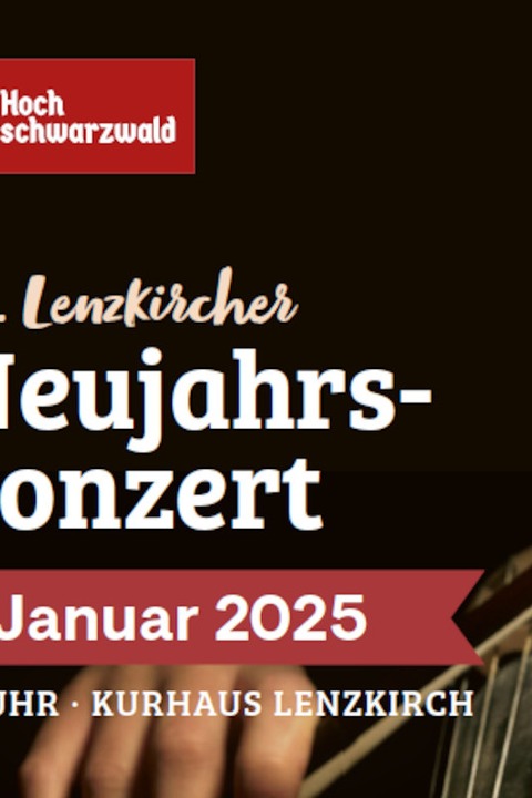 39. Lenzkircher Neujahrskonzert - Lenzkirch - 01.01.2025 17:00