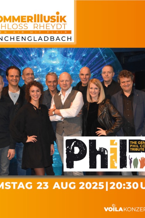 PHIL - The Genesis & Phil Collins Tribute Show - Mnchengladbach - 23.08.2025 20:30