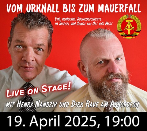 Vom Urknall bis zum Mauerfall - Bad Freienwalde - 19.04.2025 19:00