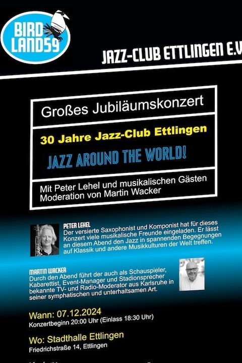 Jazz around the World - Ettlingen - 07.12.2024 20:00