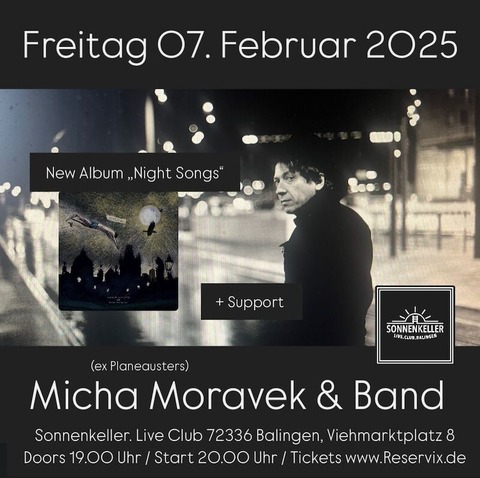 Micha Moravek & Band - Balingen - 07.02.2025 19:00