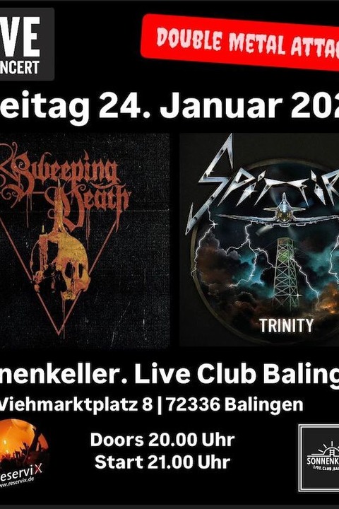 Sweeping Death, Spitfire - Balingen - 24.01.2025 20:00