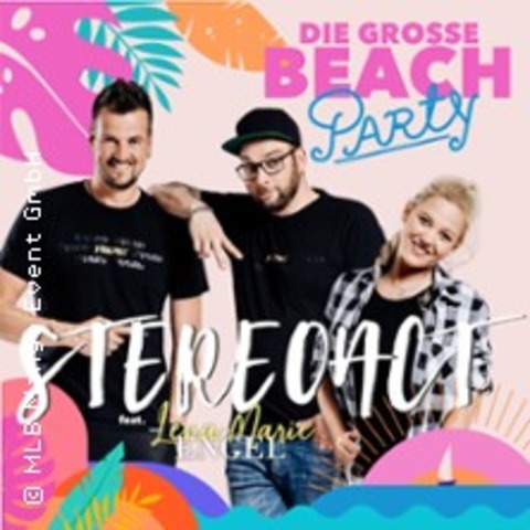 Die groe Beachparty 2025 mit Stereoact - POTSDAM - 21.06.2025 19:00