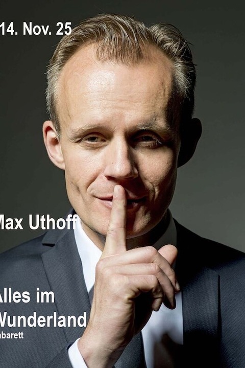 Max Uthoff - Alles im Wunderland - Rheinstetten - 14.11.2025 20:00