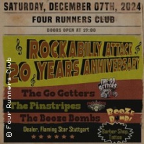 Rockabilly Attack - 20 Years Anniversary - Asperg - 07.12.2024 19:00