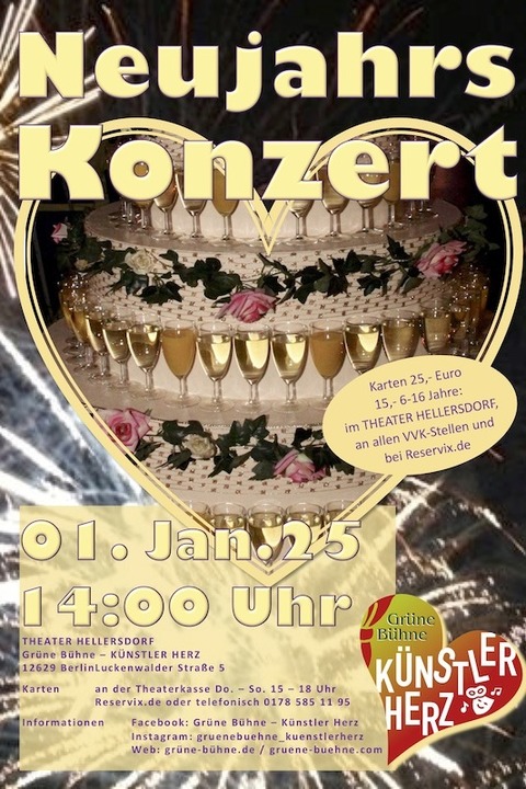 Neujahrskonzert - Berlin - 31.12.2024 14:00