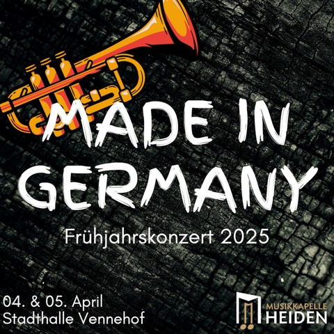 Made in Germany - Frhjahrskonzert 2025 - Borken - 05.04.2025 17:00