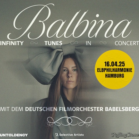 BALBINA - mit dem Deutschen Filmorchester Babelsberg - Hamburg - 16.04.2025 20:00