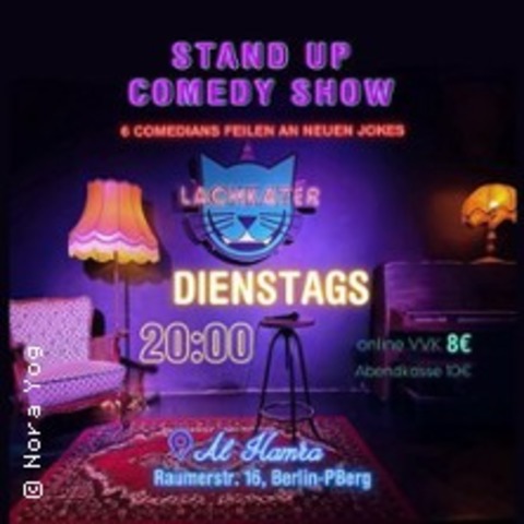 Lachkater Stand Up Comedy Mic P-Berg - BERLIN - 27.05.2025 20:00