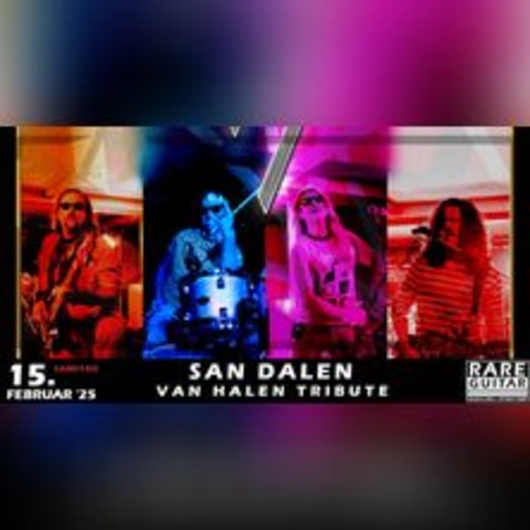 San Dalen - Van Halen Tribute - MNSTER - 15.02.2025 20:00