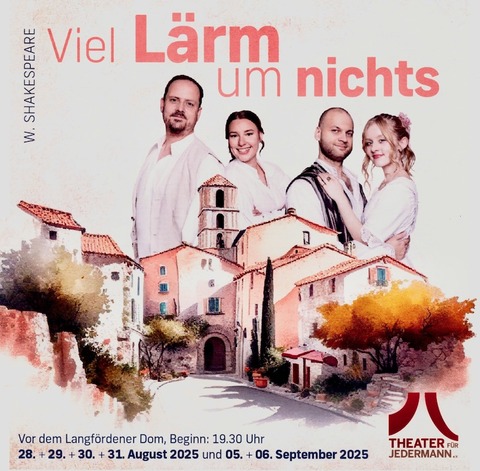 Viel Lrm um nichts - von W. Shakespeare - Vechta - 06.09.2025 19:30