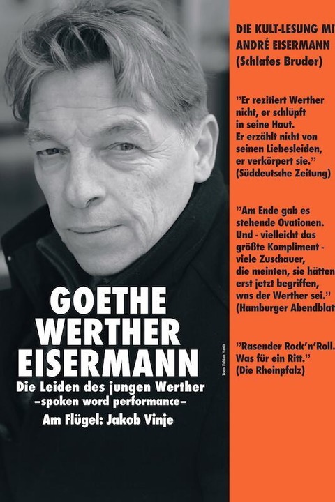 GOETHE WERTHER EISERMANN - Haar - 17.10.2025 19:00