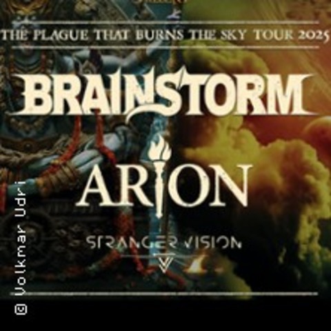 Brainstorm + Arion - Stuttgart - 06.03.2025 19:00