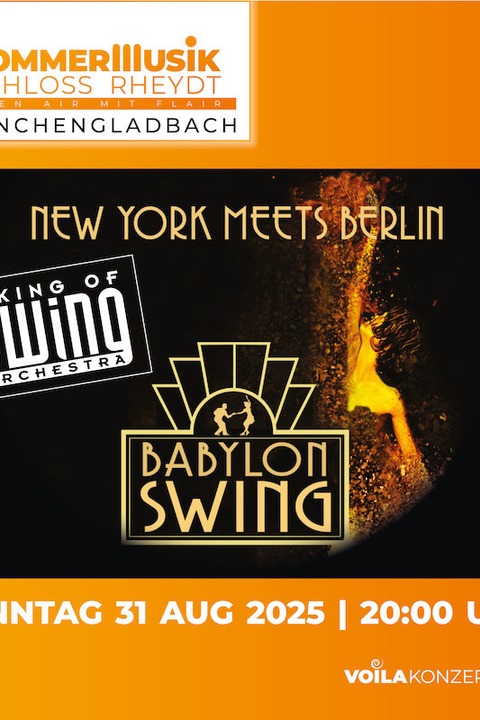 KING OF SWING ORCHESTRA - Mnchengladbach - 31.08.2025 20:00