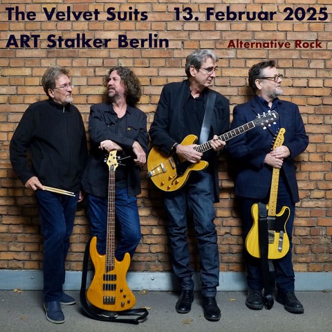 The Velvet Suits - Alternative Rock - BERLIN - 13.02.2025 20:00