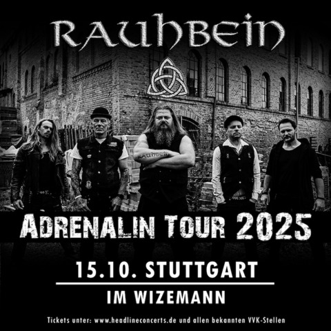 RAUHBEIN - ADRENALIN TOUR 2025 - Stuttgart - 15.10.2025 20:00