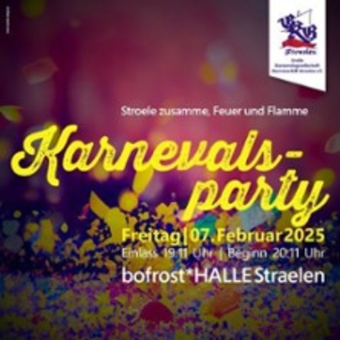 Karnevalsparty - GKG Narrenschiff Straelen - STRAELEN - 07.02.2025 20:11