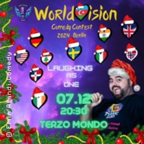 Worldvision Comedy Contest - Efin Amandi - BERLIN - 07.12.2024 20:30