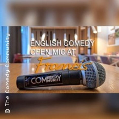 English Comedy Open Mic at Francis - FRANKFURT AM MAIN - 24.01.2025 19:30