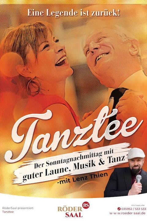 Tanztee mit Live Musik! - mit Lenz Thien - Grorhrsdorf - 23.03.2025 15:00