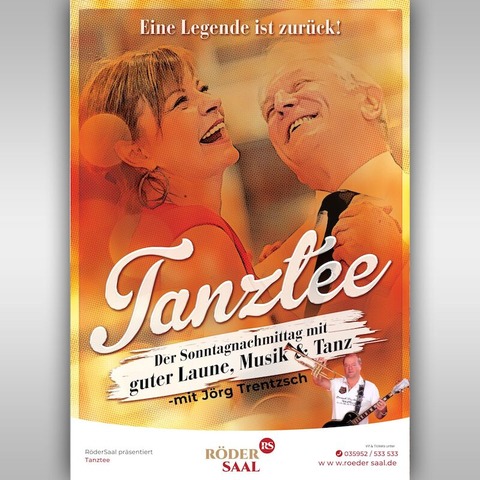 Tanztee mit Live Musik! - mit Jrg Trentzsch - Grorhrsdorf - 25.05.2025 15:00