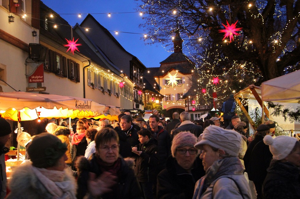 Burkheimer Weihnachtsmarkt - Vogtsburg