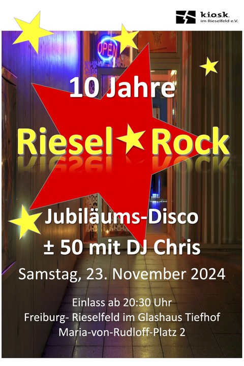 Disco Rieselrock - Freiburg - 23.11.2024 20:30