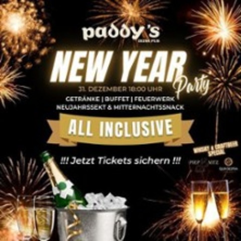 New Year Party - by Paddy's Irish Pub - BOCHUM - 31.12.2024 18:00