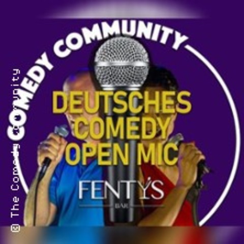 Deutsches Comedy Open Mic in Fentys Bar - FRANKFURT AM MAIN - 09.07.2025 19:30