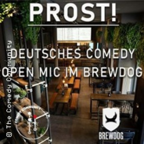 PROST! Deutscher Comedy Abend im Brewdog - FRANKFURT AM MAIN - 31.12.2025 23:59