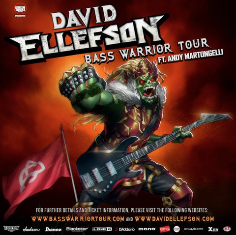 David Ellefson - Bass Warrior Tour 2025 - Mannheim - 09.03.2025 20:00