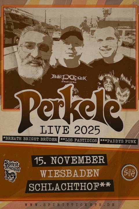 PERKELE / LOS FASTIDIOS - Live 2025 - Wiesbaden - 15.11.2025 19:00