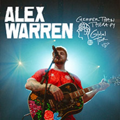 Alex Warren - Cheaper Than Therapy Tour - Kln - 26.02.2025 20:00