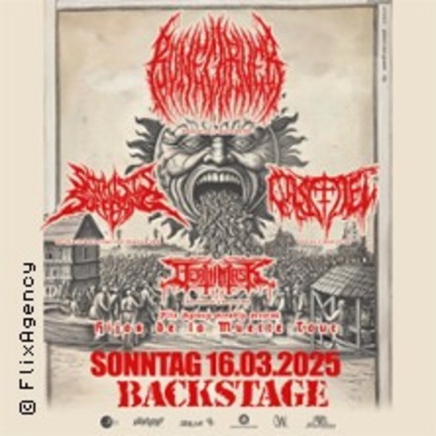 Bonecarver - So This Is Suffering Castiel - Death Mask - Hamburg - 10.03.2025 20:00