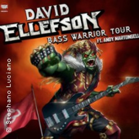 David Ellefson - Bass Warrior Tour 2025 - Mannheim - 09.03.2025 20:00