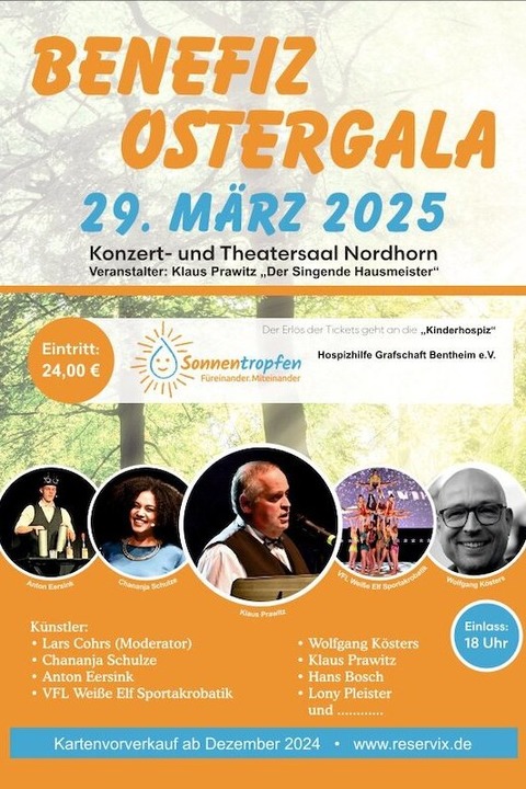 Benefiz-Ostergala - Gala 25 - Nordhorn - 29.03.2025 19:00