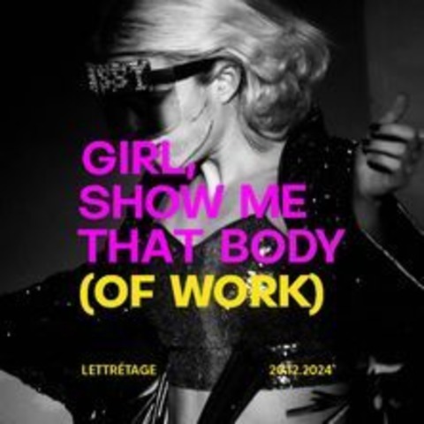 Girl, Show me that Body (of work) - Flinta Literature Night, Christmas Edition - BERLIN - 20.12.2024 20:00