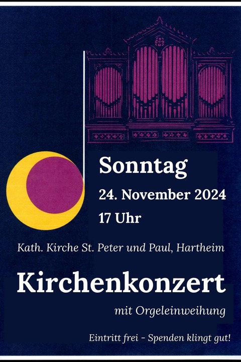 Kirchenkonzert - Hartheim - 24.11.2024 17:00