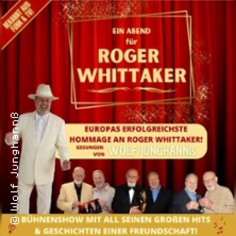 Ein Abend fr Roger Whittaker - A Tribute Show mit Wolf Junghann - SMMERDA - 13.09.2025 19:30